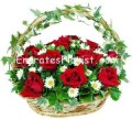 Spectacular Rose Basket